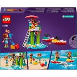 LEGO 42623 Friends Rettungsschwimmer Aussichtsturm mit Jetskis, Konstruktionsspielzeug 