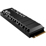 WD Black SN850X NVMe SSD 4 TB schwarz, PCIe 4.0 x4, NVMe, M.2 2280, Kühlkörper