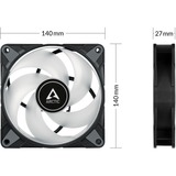 ARCTIC P14 PWM PST A-RGB, Gehäuselüfter schwarz, 140 mm