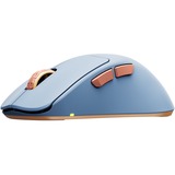 CHERRY M64 Wireless, Gaming-Maus hellblau/kupfer