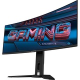 GIGABYTE MO34WQC, Gaming-Monitor 86.8 cm (34 Zoll), schwarz, WQHD, Curved, QD-OLED, USB-C, 175Hz Panel