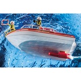 PLAYMOBIL 71598 Action Heroes Feuerlöschboot, Konstruktionsspielzeug 