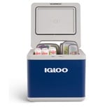 Igloo IH45 AC/DC Hybrid-Kühlbox dunkelblau/weiß