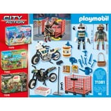 PLAYMOBIL 71381 City Action Starter Pack Polizei, Konstruktionsspielzeug 