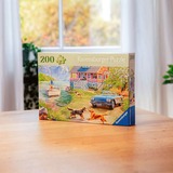 Ravensburger Feel Well & Puzzle - Sommerhaus am See 200 Teile