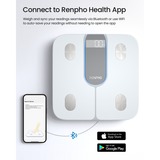 Renpho ELIS 1C , Waage weiß, Bluetooth 4.0 & höher