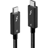 Lindy Thunderbolt 4 Kabel, 40 Gbit/s, aktiv schwarz, 2 Meter