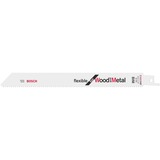 Bosch Säbelsägeblatt S 1022 HF Flexible for Wood and Metal, 100 Stück Länge 200mm