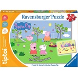 Ravensburger tiptoi Puzzle für kleine Entdecker: Peppa Wutz 