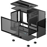 DeepCool CH160 , Tower-Gehäuse schwarz, Tempered Glass