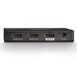 Lindy 2 Port HDMI Splitter 18G schwarz, HDR HDCP 2.2