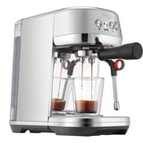 Sage the Bambino Plus Siebträgermaschine SES500BSS4EEU1, Espressomaschine edelstahl (gebürstet)