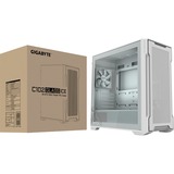 GIGABYTE C102 GIass Ice , Tower-Gehäuse weiß, Tempered Glass