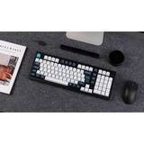 Keychron Q5 Max, Gaming-Tastatur schwarz/mehrfarbig, DE-Layout, Gateron Jupiter Red, Hot-Swap, Aluminiumrahmen, RGB