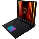 MSI Titan 18 HX AI A2XWJG-070, Gaming-Notebook schwarz/silber, Intel® Core™ Ultra 9 285HX, NVIDIA GeForce RTX 5090, 96 GB DDR5, 4 TB (2 TB SSD & 2 TB SSD), Windows 11 Pro  64-Bit