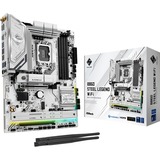 ASRock B860 Steel Legend WiFi, Mainboard weiß