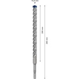 Bosch Expert Hammerbohrer SDS-plus-7X, Ø 15mm Arbeitslänge 200mm