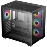 DeepCool CG530 4F , Tower-Gehäuse schwarz, Tempered Glass x 2