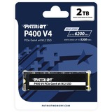 Patriot P400 V4 2 TB, SSD PCIe 4.0 x4, NVMe 2.0, M.2 2280