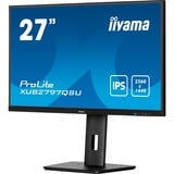 iiyama ProLite XUB2797QSU-B2, LED-Monitor 68.5 cm (27 Zoll), schwarz (matt), QHD, IPS, USB-Hub, Adaptive Sync, 100Hz Panel