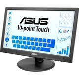 ASUS  VT169HE Touch Monitor, LED-Monitor 39.6 cm (15.6 Zoll), schwarz, FullHD, IPS, HDMI, VGA