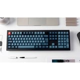 Keychron V6 Max, Gaming-Tastatur schwarz/blaugrau, DE-Layout, Gateron Jupiter Red, Hot-Swap, RGB