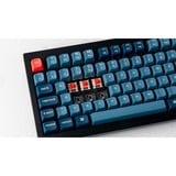 Keychron V6 Max, Gaming-Tastatur schwarz/blaugrau, DE-Layout, Gateron Jupiter Red, Hot-Swap, RGB