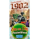 Asmodee Zug um Zug Deutschland: Deutschland 1902, Brettspiel Erweiterung