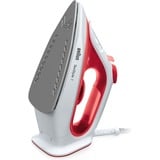 Braun TexStyle 1 SI 1019 RD, Dampfbügeleisen rot/weiß