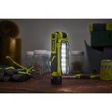 Ryobi 4V Akku-Stableuchte RLI4-120G, Taschenlampe mit Akku und Ladekabel