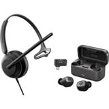 EPOS IMPACT 730 Bundle, Headset Mono, Kopfbügel, inkl. GTW 270 Serie In-Ear-Kopfhörer