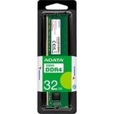 ADATA DIMM 32 GB DDR4-3200 (1x 32 GB), Arbeitsspeicher grün, AD4U320032G22-SGN, Premier