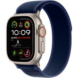 Apple Watch Ultra 2, Smartwatch grau, 49 mm, Trail Loop blau M/L, Titangehäuse, Cellular