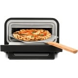 G3 Ferrari Pizzaofen Pizza Pro 2 Minuti G10204 edelstahl/schwarz, bis 1.850 Watt, für Pizza Ø 32cm, inkl. Pizzaschieber