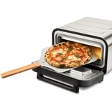 G3 Ferrari Pizzaofen Pizza Pro 2 Minuti G10204 edelstahl/schwarz, bis 1.850 Watt, für Pizza Ø 32cm, inkl. Pizzaschieber