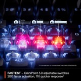 SteelSeries Apex Pro Gen 3 Mini, Gaming-Tastatur schwarz, DE-Layout, SteelSeries OmniPoint 3.0