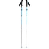 Black Diamond Trekkingstöcke Distance Carbon FLZ, Fitnessgerät anthrazit/blau, 1 Paar, 95-110 cm