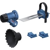 Bosch Staubabsaugung GDE max Professional, Staubsauger-Aufsatz blau, mit Adapter für Stockerplatten