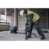 Bosch Staubabsaugung GDE max Professional, Staubsauger-Aufsatz blau, mit Adapter für Stockerplatten