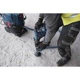 Bosch Staubabsaugung GDE max Professional, Staubsauger-Aufsatz blau, mit Adapter für Stockerplatten