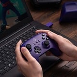 8BitDo Ultimate 2.4G, Gamepad lila, Hall Effect Joysticks, inkl. Ladestation