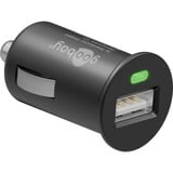 goobay Auto-Ladegerät 5 Watt schwarz, 1x USB-A, 12 / 24 Volt