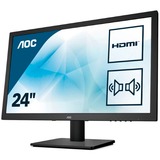 AOC E2475SWJ Generalüberholt, LED-Monitor 61 cm (24 Zoll), schwarz, FullHD, TN, HDMI, DVI, VGA