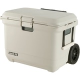 Coleman PRO 55QT, Kühlbox beige, mit Rollen