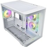 FSP S380-WA wh, Tower-Gehäuse weiß, Tempered Glass x 2