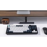 Keychron Q3 Max, Gaming-Tastatur schwarz/mehrfarbig, DE-Layout, Gateron Jupiter Brown, Hot-Swap, Aluminiumrahmen, RGB