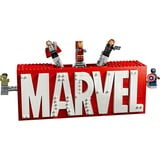 LEGO 76313 Marvel Logo & Minifiguren, Konstruktionsspielzeug 