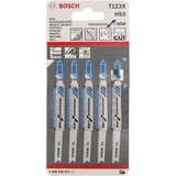 Bosch Stichsägeblatt T 123 X Progressor for Metal, 100mm 5 Stück