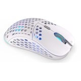 ENDORFY LIX Onyx White Wireless, Gaming-Maus weiß/grau