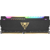 Patriot DIMM 32 GB DDR4-3600  , Arbeitsspeicher schwarz, PVSR432G360C0, Viper Steel RGB, INTEL XMP